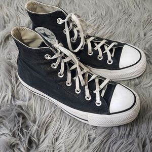 Pre-owned Platform High Top Converse